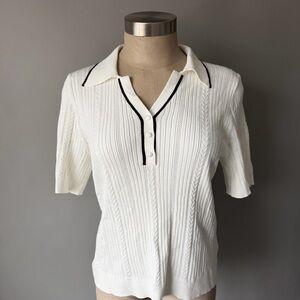 Adrianna Papell Knit Women’s Old Money Style Sweater Top